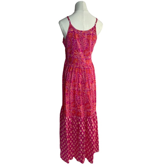 Block Print Maxi Dress - Picture 3 of 7
